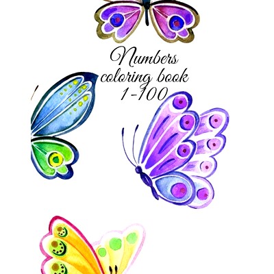 预订 Numbers coloring book 1-100