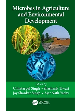 预订 Microbes in Agriculture and Environmental Development 农业与环境发展中的微生物: 9780367524135