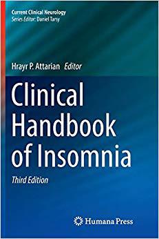 【预售】Clinical Handbook of Insomnia (Softc...