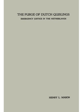 预订 The Purge of Dutch Quislings: Emergency Justice in the Netherlands: 9789401187046