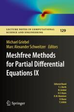 预订 Meshfree Methods for Partial Differential Equations IX