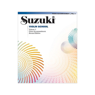 【预售】Suzuki Violin School, Vol 5: Piano Acc.