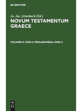 预订 Prolegomena, Pars 2: 9783112490839