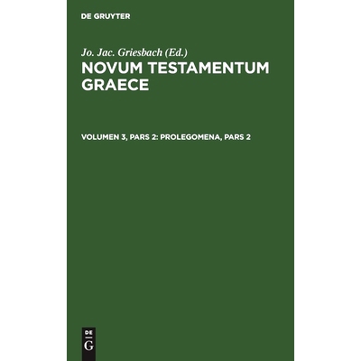 预订 Prolegomena, Pars 2: 9783112490839