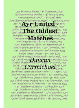 预订 Ayr United - The Oddest Matches: 9781849212137