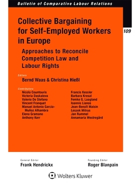 预订 Collective bargaining for self-employed workers in Europe 欧洲自雇工人的集体谈判: 9789403523736