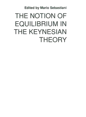 预订 The Notion of Equilibrium in the Keynesian Theory: 9780333523742