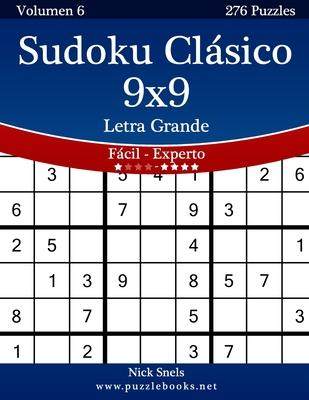 [预订]Sudoku Clasico 9x9 Impresiones Con Letra Grande - de Facil a Experto - Volumen 6 - 276 Puzzles 9781512327779