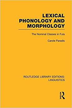 【预售】Lexical Phonology and Morphology