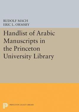 【预订】Handlist of Arabic Manuscripts (New Series) in the Princeton University Library