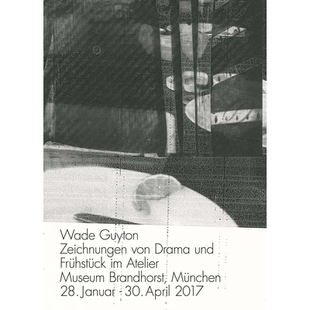 预订 Wade Guyton: Zeichnungen von Drama und Frühstück im Atelier: 9783960980971