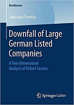 【预售】Downfall of Large German Listed Companies