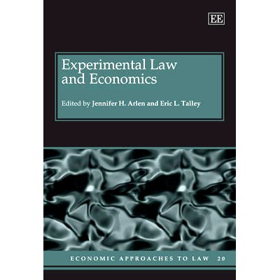 预订 Experimental Law and Economics 实验法与经济学: 9781845427122