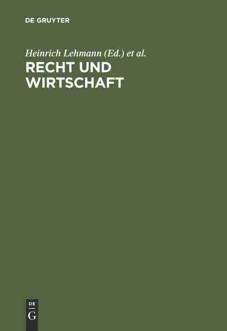 【预订】Recht und Wirtschaft 9783111268712
