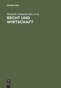 Wirtschaft und Recht 9783111268712 预订