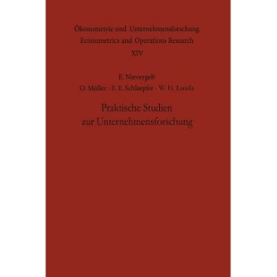 预订 Praktische Studien zur Unternehmensforschung: 9783642879081