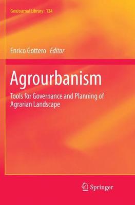 【预订】Agrourbanism: Tools for Governance and Planning of Agrarian Landscape