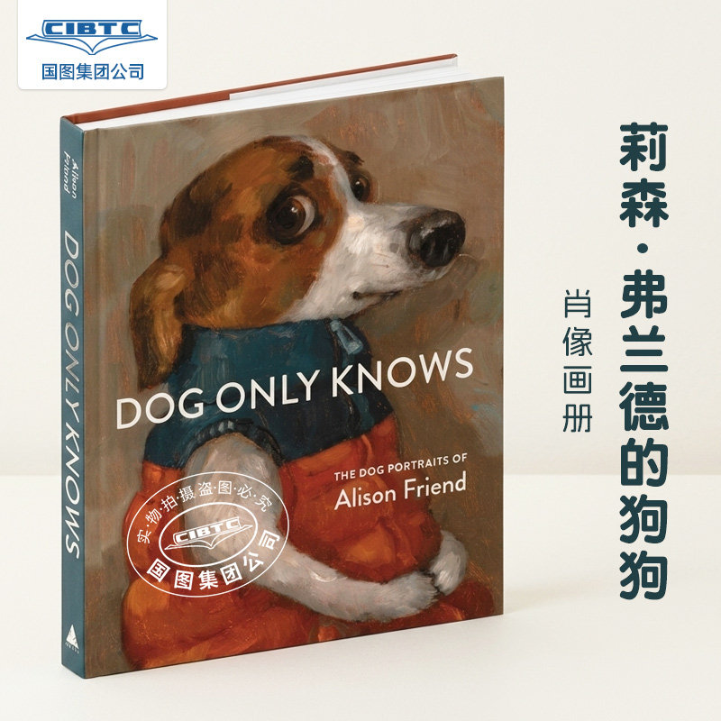 莉森·弗兰德的狗狗肖像 可爱油画画册英文原版 Alison Friend