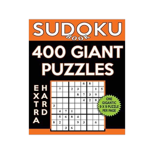 [预订]Sudoku Book 400 Extra Hard GIANT Puzzles: Sudoku Puzzle Book With One Gigantic Puzzle Per Page, One  9781544217475