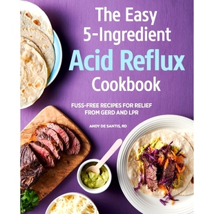 预订 Fuss from Free Recipes Ingredient Reflux 9781647395100 and Lpr Acid Cookbook Relief for Gerd Easy The