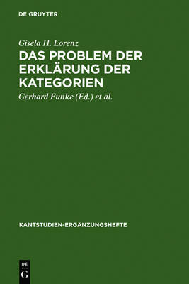 【预订】Das Problem der Erklärung der Kategorien 9783110110319