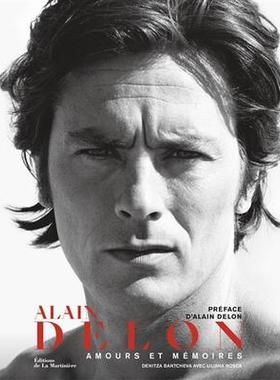 现货 阿兰 德龙 爱与回忆 本人亲自作序 大开本精装 回忆录纪念画册 法语原版 Alain Delon amours et mémoires