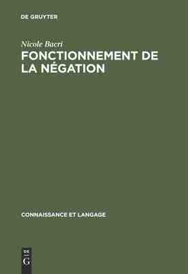 【预订】Fonctionnement de la négation 9789027970282