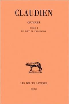 [预订]Oeuvres, Vol. 1. Le rapt de Proserpine 9782251013565