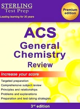 预订 ACS General Chemistry: Comprehensive Review, ACS Examination in General Chemistry Prep Book: 9798885570916