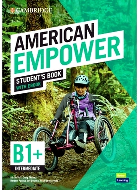 预订 American Empower Intermediate/B1+ Student’s Book with eBook: 9781108798075