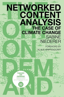 【预订】Networked Content Analysis: The Case of Climate Change