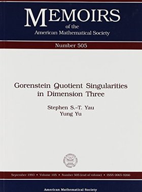 【预售】Gorenstein Quotient Singularities in Dimension Three