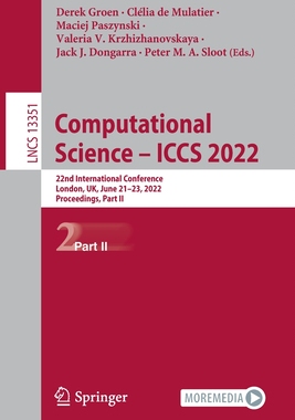【预订】Computational Science – ICCS 2022 9783031087530
