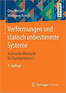 【预订】Verformungen und statisch unbestimmte Systeme 9783658114619