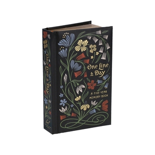 英文原版 Five 新艺术日记本 Nouveau 海外进口文具 刷边精装 Year One Memory 便携口袋本 Day 五年笔记本 预售 Book Line