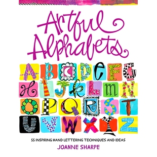 Artful 手工刻字技巧和想法 Alphabets 字母表：55个鼓舞人心 9781440353062 巧妙 预订