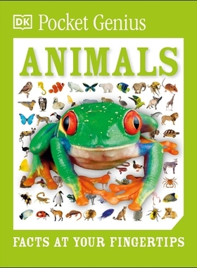 预订 Pocket Genius Animals: Facts at Your Fingertips: 9781465445261