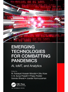 预订 Emerging Technologies for Combatting Pandemics: AI, IoMT, and Analytics 抗击流行病的新兴技术：人工智能、物联网与分