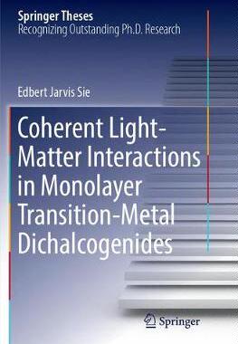 【预订】Coherent Light-Matter Interactions in Monolayer Transition-Metal Dichalcogenides