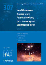 【预订】New Windows on Massive Stars (IAU S307)
