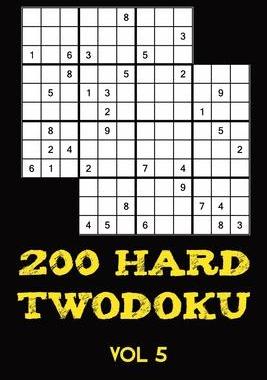 [预订]200 Hard Twodoku Vol 5: Two overlapping Sudoku, puzzle booklet, 2 puzzles per page 9781671792524
