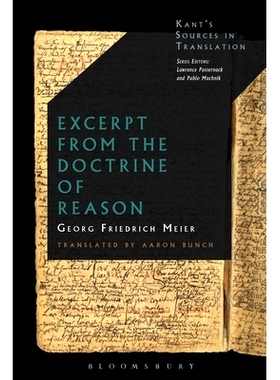 预订 Excerpt from the Doctrine of Reason: 9781350276598