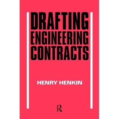预订 Drafting Engineering Contracts 起草工程合同: 9780367580254