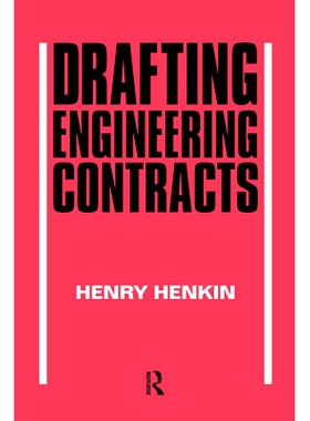 预订 Drafting Engineering Contracts 起草工程合同: 9780367580254