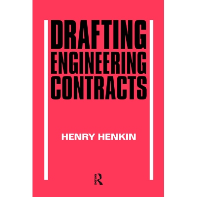 预订 Drafting Engineering Contracts 起草工程合同: 9780367580254