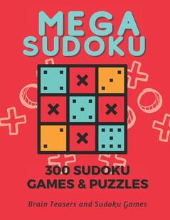 Sudoku 9798742222927 Puzzl Teasers 预订 Mega Math Lovers Games Amazing Puzzles 300 Brain