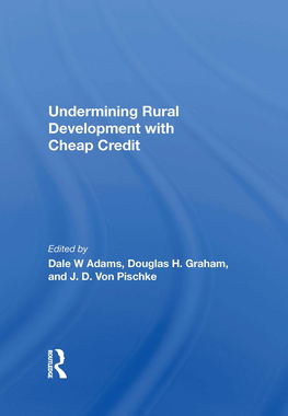 [预订]Undermining Rural Development with Cheap Credit