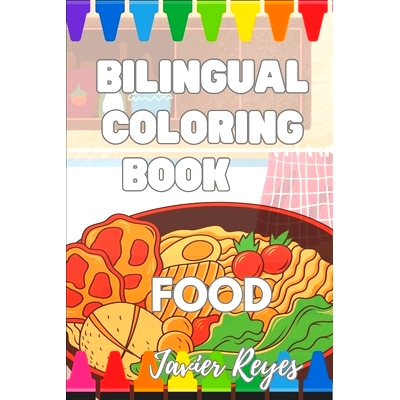 预订 Bilingual Coloring Book - Comida: Food: 9798391654902