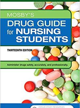 Mosby’s Drug Guide for Nursing Students 护士学生用药指南