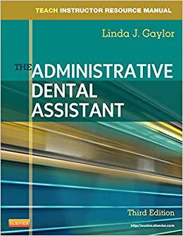 【预售】TEACH Instructor’s Resource Manual for The Administrative Dental Assistant